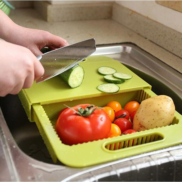 2 In 1 Chopping & Wash Tray